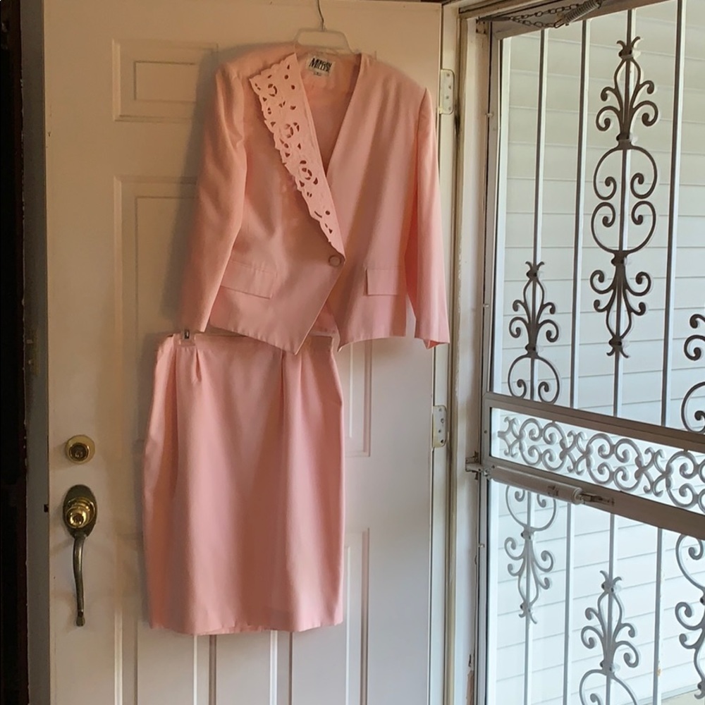 2 Piece Skirt Suit